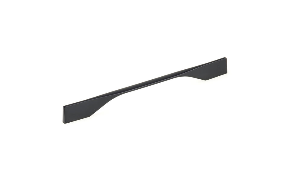 Richelieu BP9253256900: 224mm cc to 256mm cc Creston Cabinet Pull - Matte Black