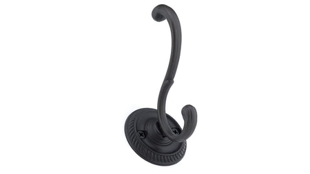 Richelieu BP92629900: 3-7/8" Classic Double Wall Hook - Matte Black