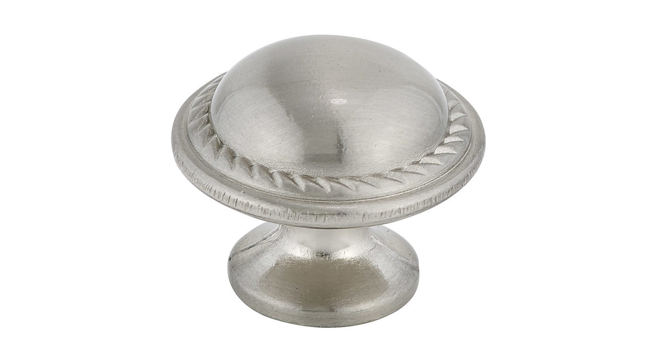 Richelieu BP92830195: 1-3/8" Mericourt Cabinet Knob - Brushed Nickel