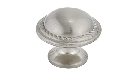 Richelieu BP92830195: 1-3/8" Mericourt Cabinet Knob - Brushed Nickel