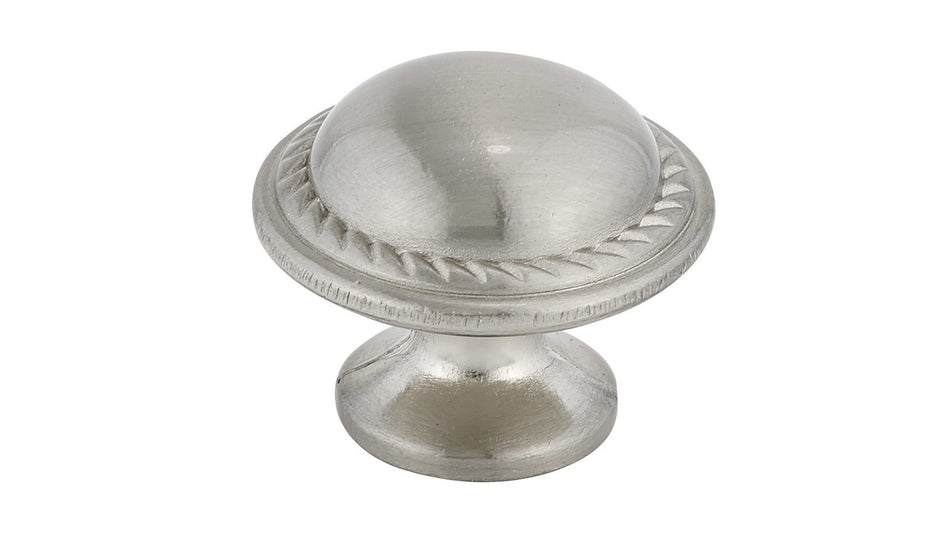 Richelieu BP92830195: 1-3/8" Mericourt Cabinet Knob - Brushed Nickel