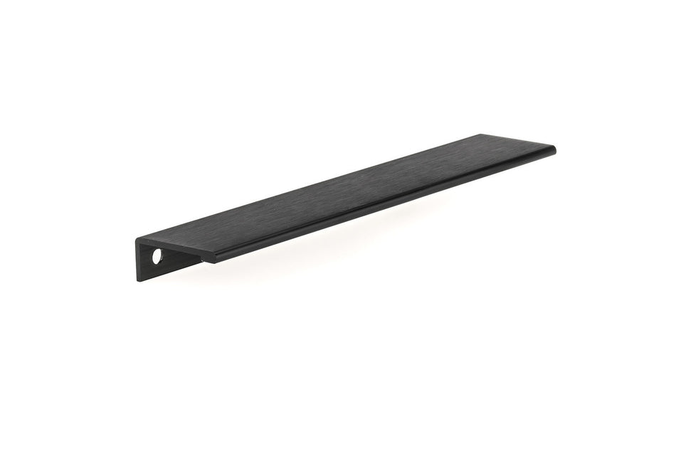 Richelieu BP9898192990: 192mm cc Lincoln Edge Cabinet Pull - Brushed Black