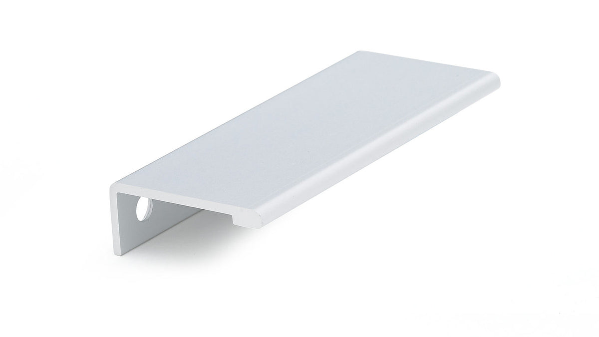Richelieu BP98988010: 80mm cc Lincoln Edge Cabinet Pull - Aluminum