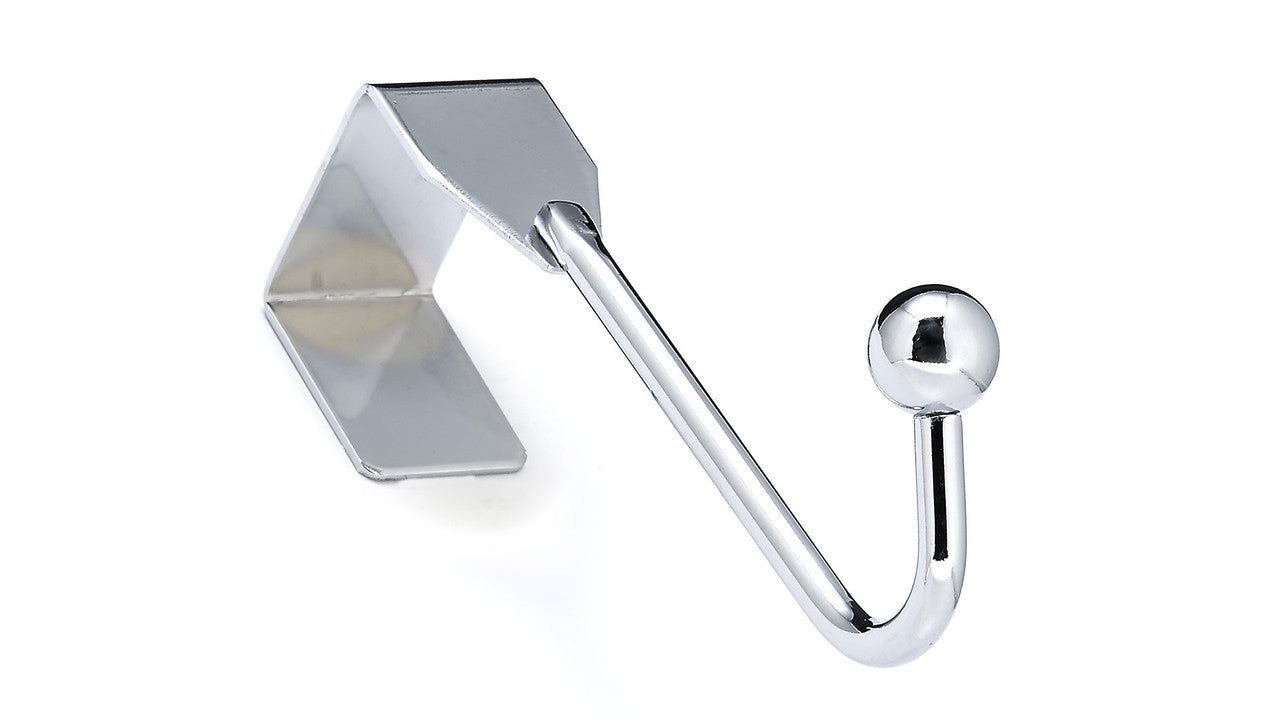 Richelieu BP99844140: 4-3/4" Utility Single Over The Door Hook - Polished Chrome