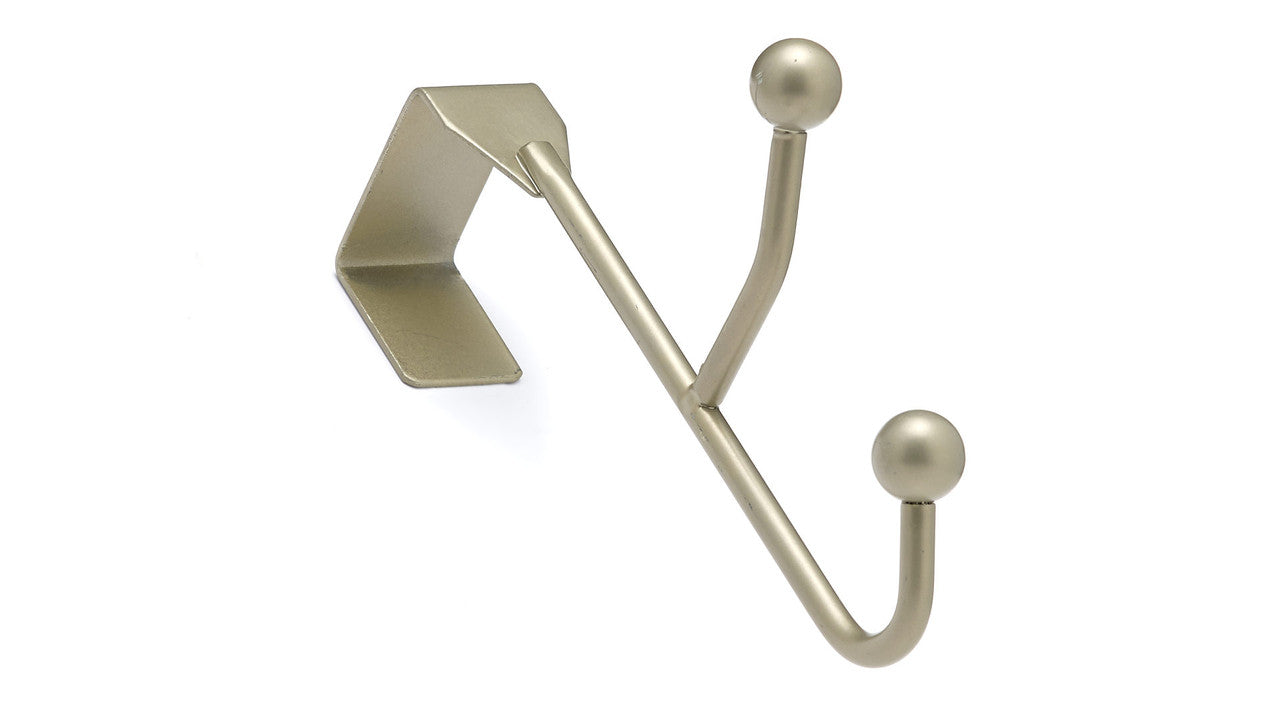 Richelieu BP99855184: 6" Utility Single Over The Door Hook - Matte Nickel