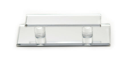 Richelieu D010201: 5" Mornac Cabinet Pull (adhesive mount) - Clear Acrylic/Mirror Effect
