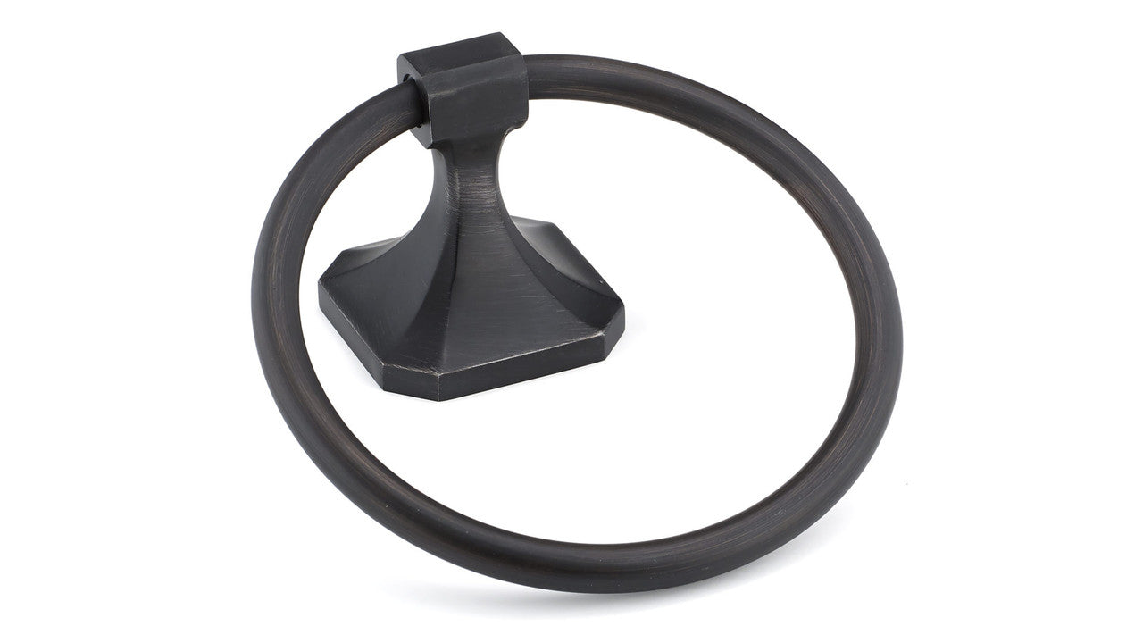 Richelieu NB1020646: Riviera Towel Ring - Brushed Oil Rubbed Bronze