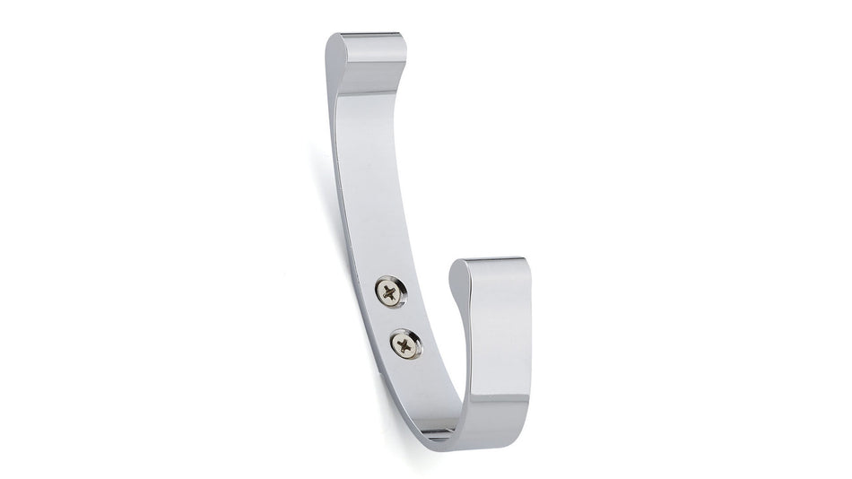 Richelieu NH013200140: 5" Contemporary Double Wall Hook - Polished Chrome