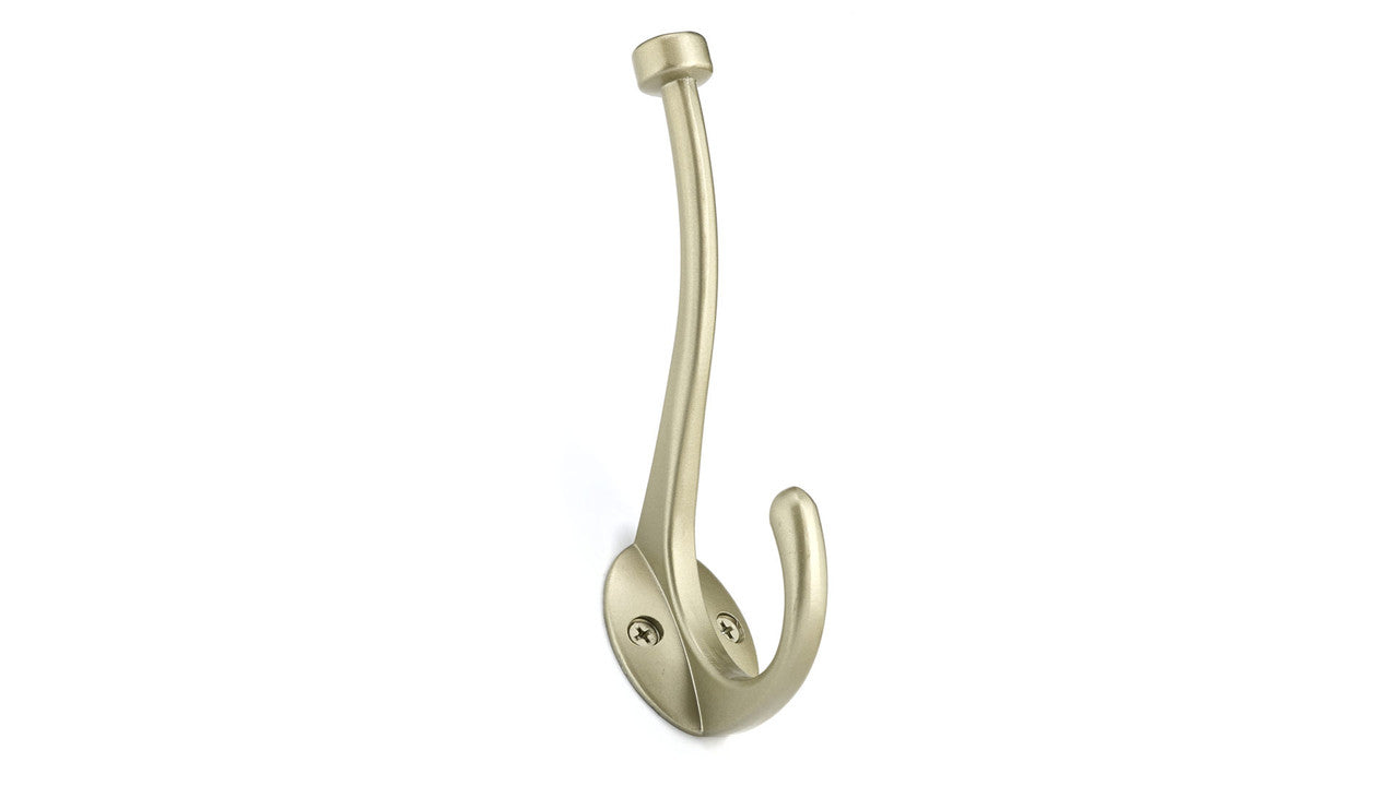 Richelieu NH026200142: 5-13/16" Transitional Double Wall Hook - Pewter