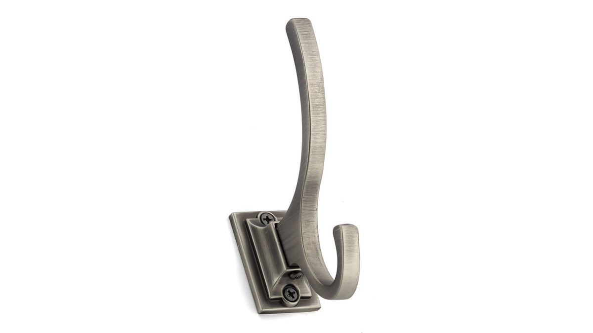 Richelieu NH1233021143: 5" Transitional Double Wall Hook - Antique Nickel
