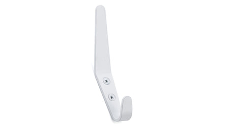 Richelieu NH151302130: 4-3/4" Contemporary Double Wall Hook - White