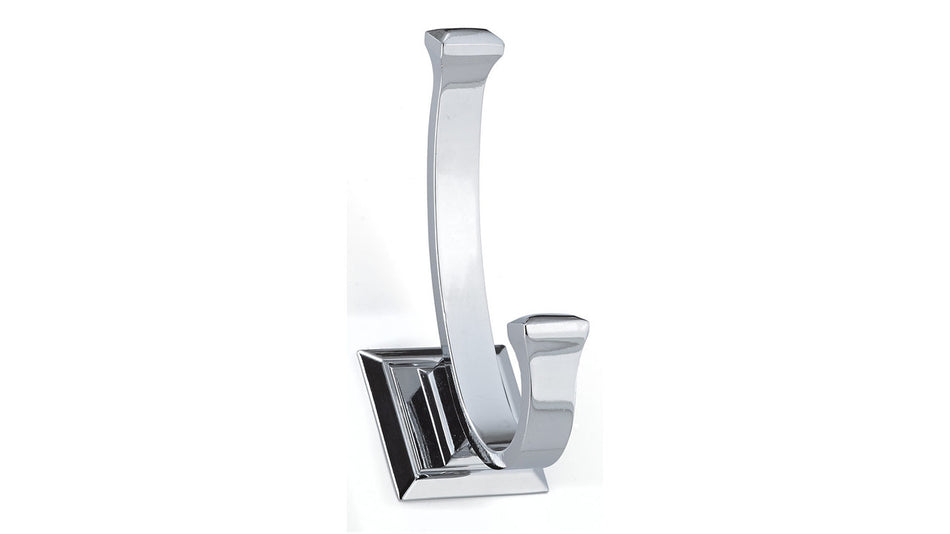 Richelieu RH1173021140: 5-1/8" Transitional Double Wall Hook - Polished Chrome