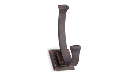 Richelieu RH1173021BORB: 5-1/8" Transitional Double Wall Hook - Brushed Oil Rubbed Bronze