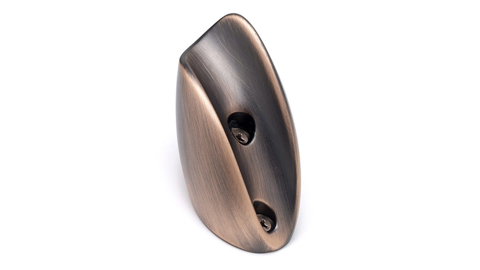 Richelieu RH1203011BORB: 2-11/16" Contemporary Single Wall Hook - Brushed Oil Rubbed Bronze