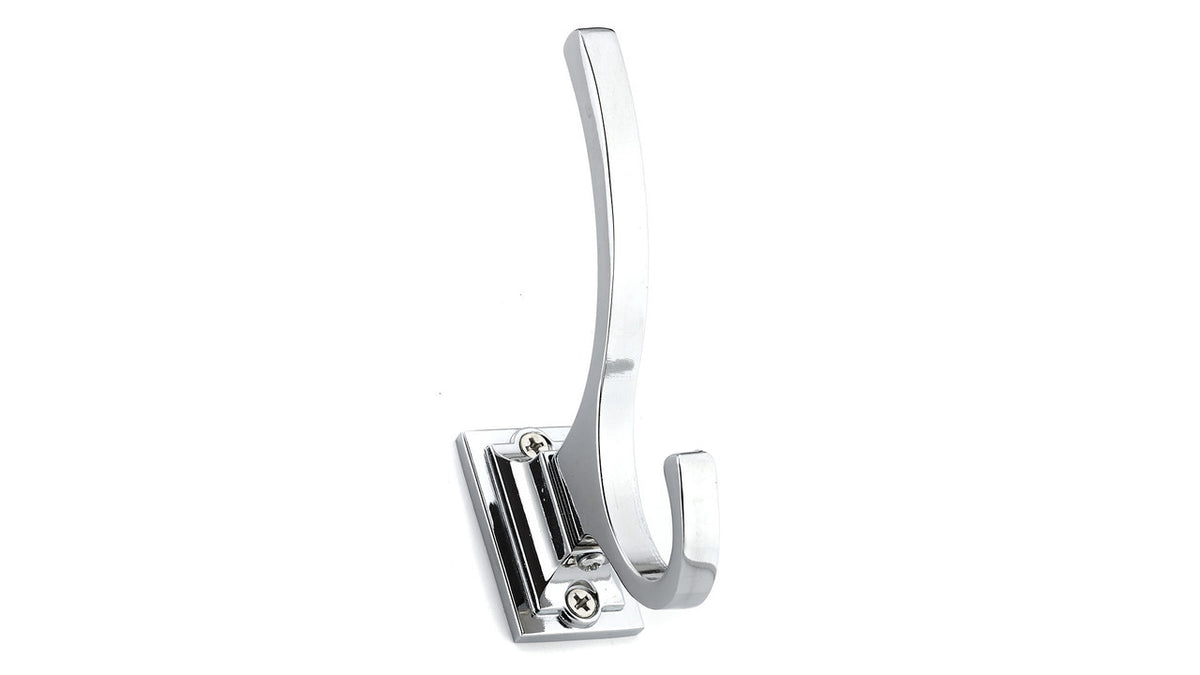 Richelieu RH1233021140: 5" Transitional Double Wall Hook - Polished Chrome