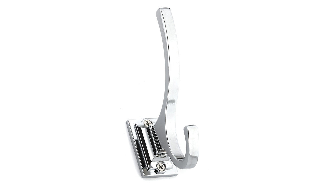 Richelieu RH1233021140: 5" Transitional Double Wall Hook - Polished Chrome