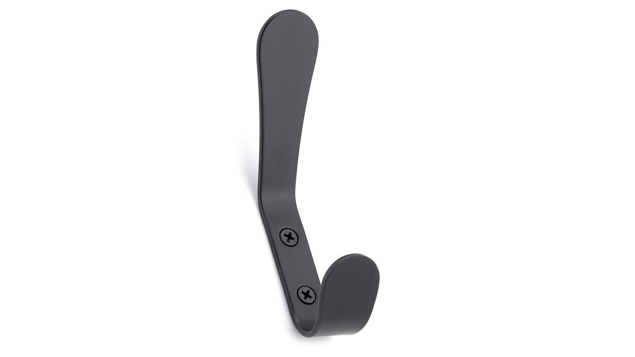 Richelieu RH125302190: 4-7/8" Contemporary Double Wall Hook - Black