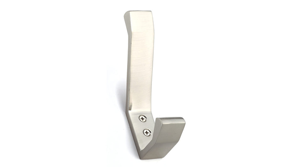 Richelieu RH1273021170: 5-3/4" Contemporary Double Wall Hook - Stainless Steel