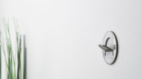 Richelieu RH1442011195: 2-3/8" Contemporary Single Wall Hook - Brushed Nickel