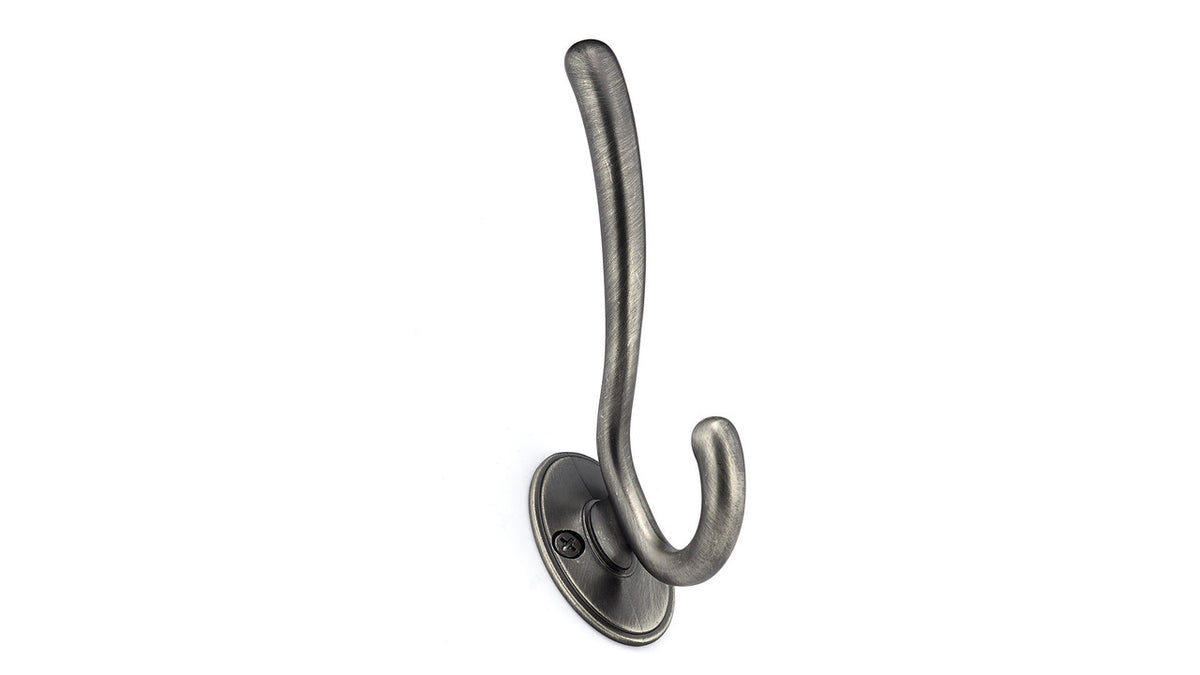 Richelieu RH1473021143: 5" Transitional Double Wall Hook - Antique Nickel
