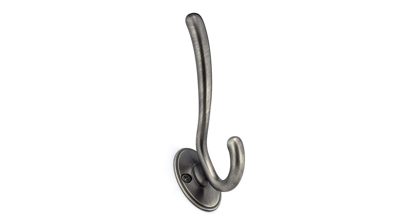 Richelieu RH1473021143: 5" Transitional Double Wall Hook - Antique Nickel
