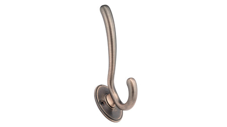 Richelieu RH1473021BORB: 5" Transitional Double Wall Hook - Brushed Oil Rubbed Bronze