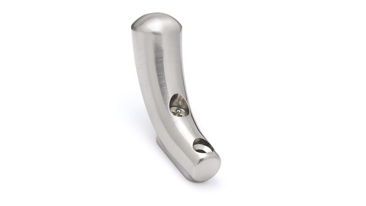 Richelieu RH1503011195: 2-3/8" Contemporary Studio Single Wall Hook - Brushed Nickel