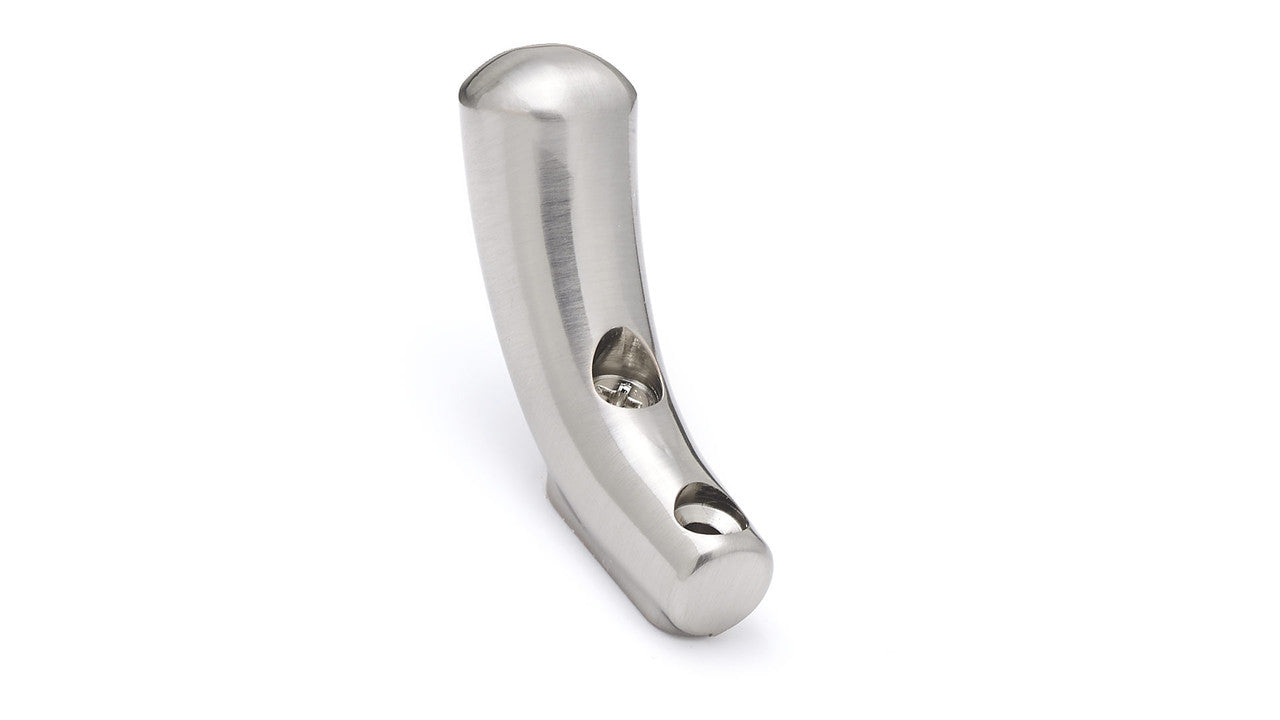 Richelieu RH1503011195: 2-3/8" Contemporary Studio Single Wall Hook - Brushed Nickel