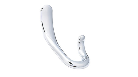 Richelieu RH1813011140: 5" Contemporary Pirate-Inspired Double Wall Hook - Polished Chrome
