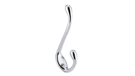 Richelieu T78309140: 4-7/16" Utility Double Wall Hook (3-pack) - Polished Chrome