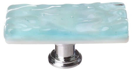 Sietto SLK-208: 2" Skinny Glacier Cabinet Knob - Light Aqua