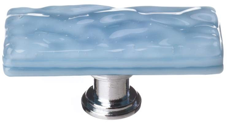 Sietto SLK-215: 2" Skinny Glacier Cabinet Knob - Powder Blue