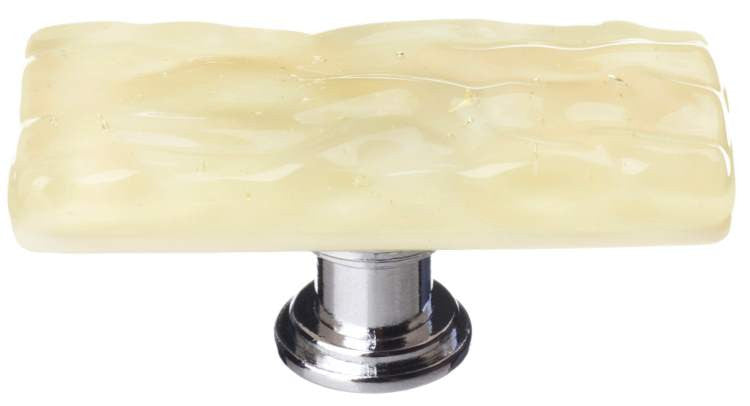 Sietto SLK-222: 2" Skinny Glacier Cabinet Knob - Pale Yellow