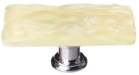 Sietto SLK-222: 2" Skinny Glacier Cabinet Knob - Pale Yellow