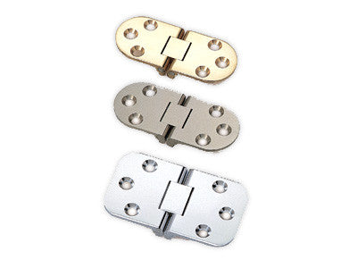Sugatsune SMH-30/CR: 30mm Oval Tabletop Hinge - Polished Chrome
