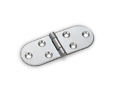 Sugatsune SMH-83/S: 30mm Long Oval Tabletop Hinge - Satin Stainless Steel