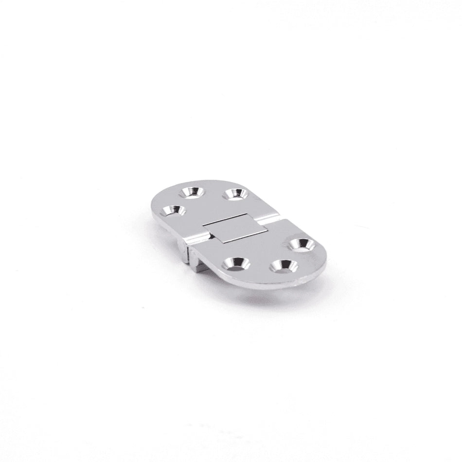 Sugatsune SMH-30/CR: 30mm Oval Tabletop Hinge - Polished Chrome