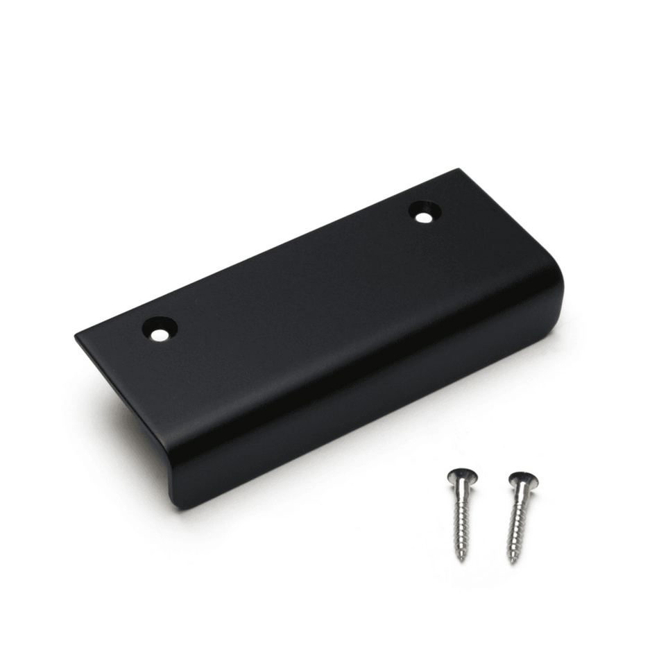 Sugatsune SN-120BL: 120mm Edge Pull - Matte Black