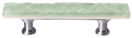 Sietto SP-201: 3" cc Skinny Glacier Cabinet Pull - Spruce Green