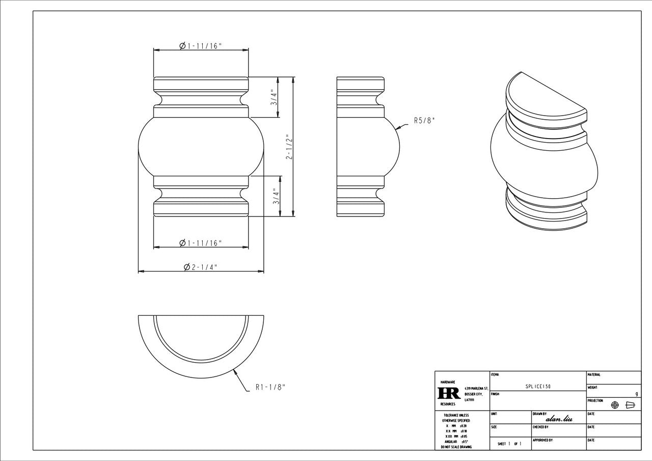Specification Drawing