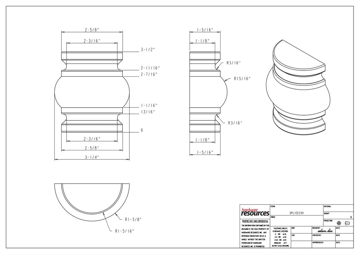 Specification Drawing