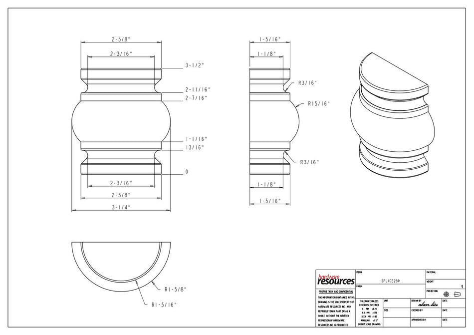 Specification Drawing