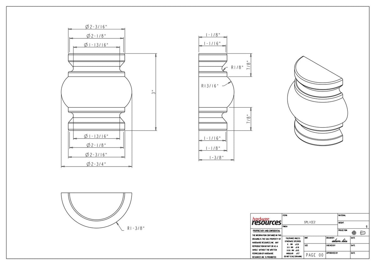 Specification Drawing