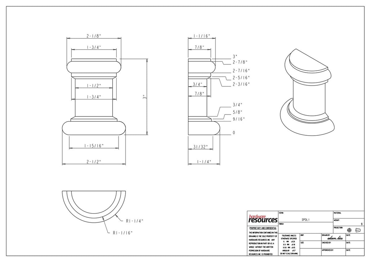 Specification Drawing