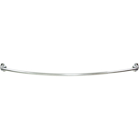 Elements SR02-PC-R: Adjustable Curved Shower Rod - Polished Chrome