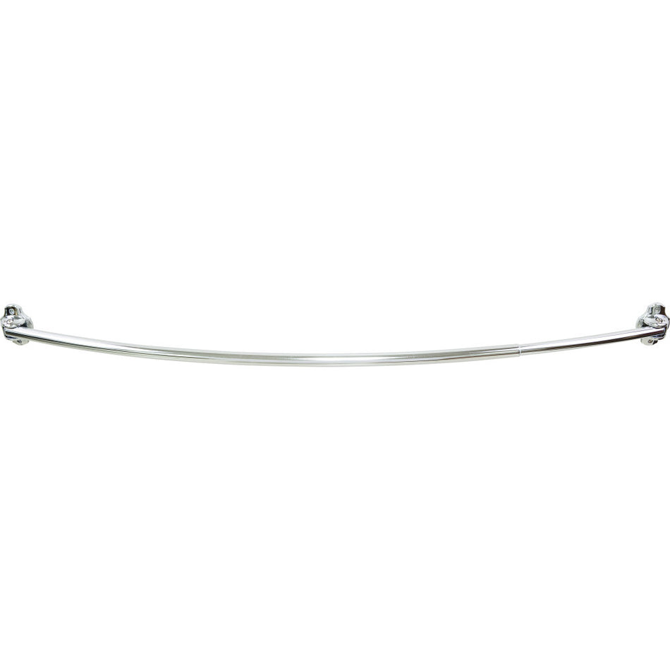 Elements SR02-PC-R: Adjustable Curved Shower Rod - Polished Chrome