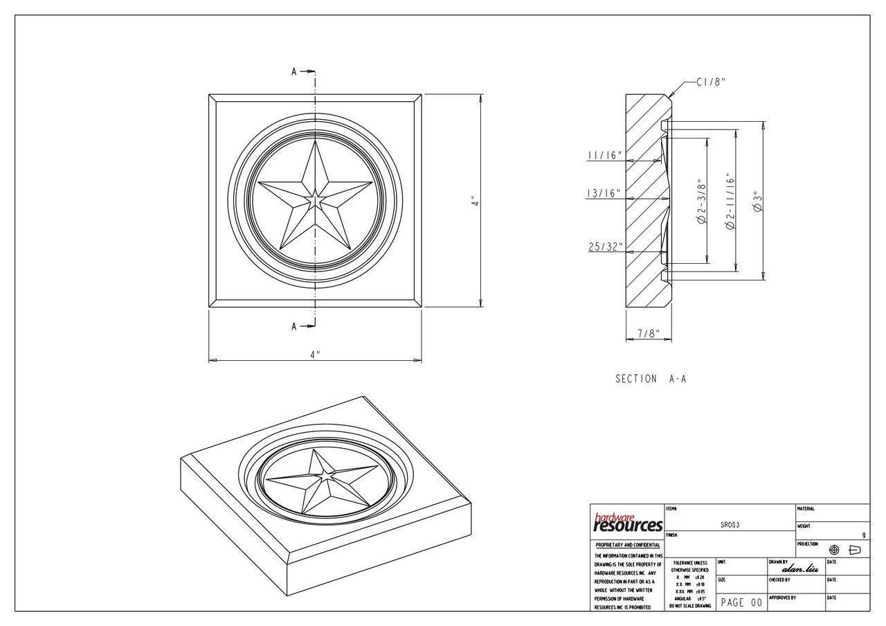 Specification Drawing