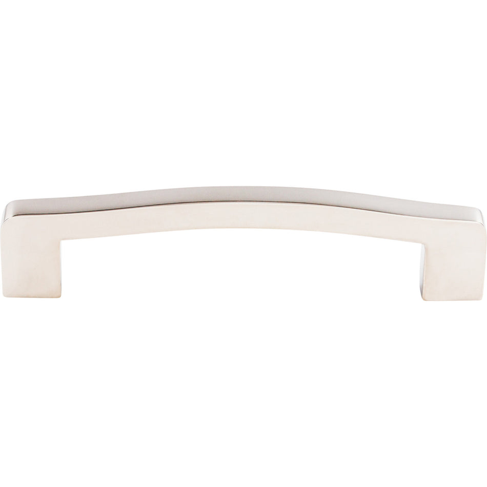 Top Knobs SS106: 5-1/16" cc Bar Cabinet Pull - Stainless Steel