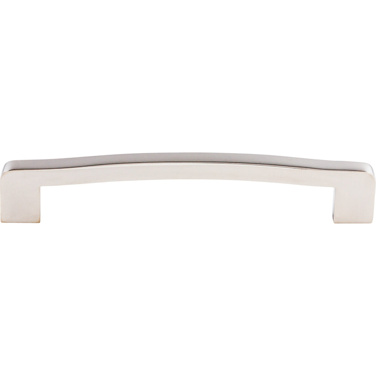 Top Knobs SS110: 6-5/16" cc Bar Cabinet Pull - Polished Stainless Steel