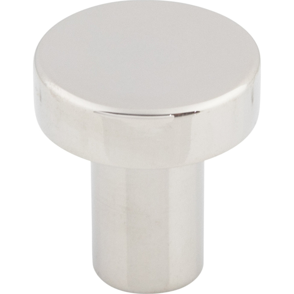 Top Knobs SS117: 13/16" Tapered Cabinet Knob - Polished Stainless Steel